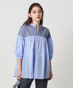 UNITED ARROWS / ユナイテッドアローズ シャツ・ブラウス | エンブロイダリー チュニック ‐ウォッシャブル‐