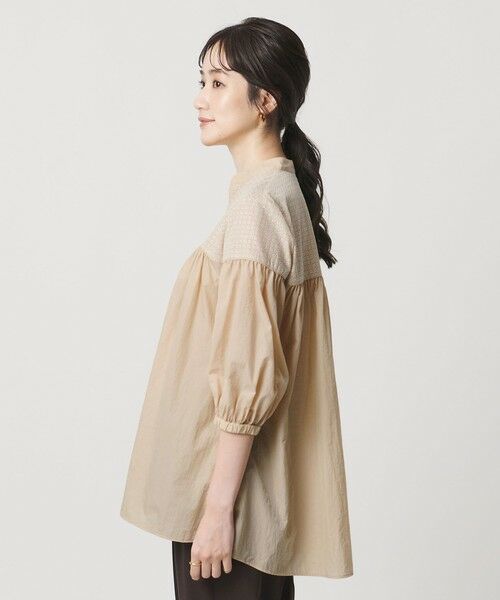 UNITED ARROWS / ユナイテッドアローズ シャツ・ブラウス | エンブロイダリー チュニック ‐ウォッシャブル‐ | 詳細4