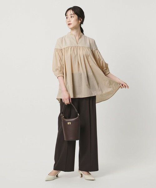 UNITED ARROWS / ユナイテッドアローズ シャツ・ブラウス | エンブロイダリー チュニック ‐ウォッシャブル‐ | 詳細2