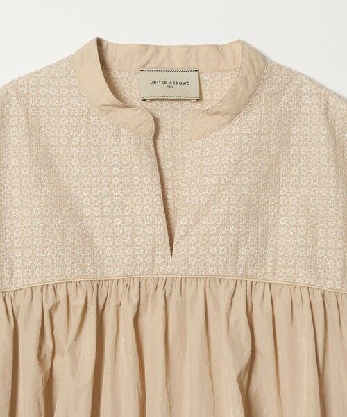 UNITED ARROWS / ユナイテッドアローズ シャツ・ブラウス | エンブロイダリー チュニック ‐ウォッシャブル‐ | 詳細8