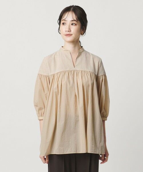 UNITED ARROWS / ユナイテッドアローズ シャツ・ブラウス | エンブロイダリー チュニック ‐ウォッシャブル‐ | 詳細3