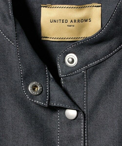 UNITED ARROWS / ユナイテッドアローズ シャツ・ブラウス | デニム リボン ブラウス ‐ウォッシャブル‐ | 詳細14