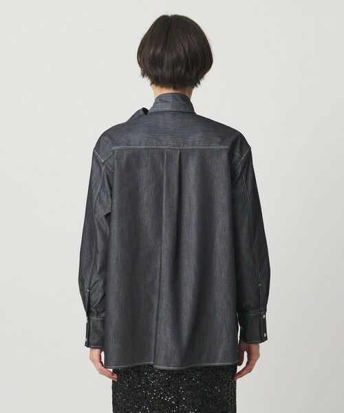 UNITED ARROWS / ユナイテッドアローズ シャツ・ブラウス | デニム リボン ブラウス ‐ウォッシャブル‐ | 詳細6