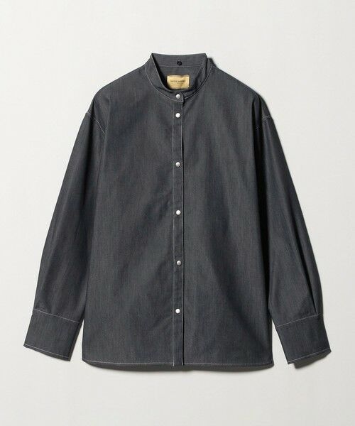 UNITED ARROWS / ユナイテッドアローズ シャツ・ブラウス | デニム リボン ブラウス ‐ウォッシャブル‐ | 詳細9