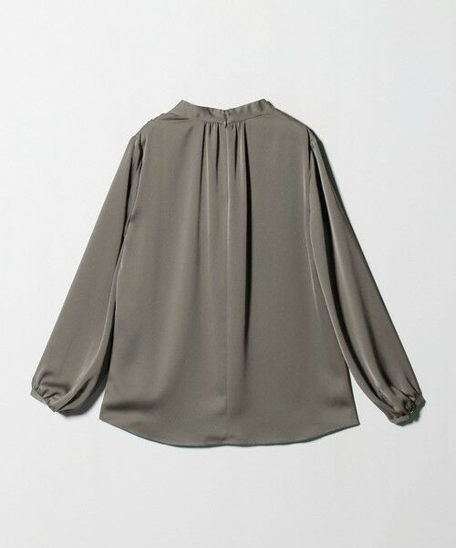 UNITED ARROWS / ユナイテッドアローズ シャツ・ブラウス | バック サテン Vネック ロングスリーブ ブラウス ‐ウォッシャブル‐ | 詳細19