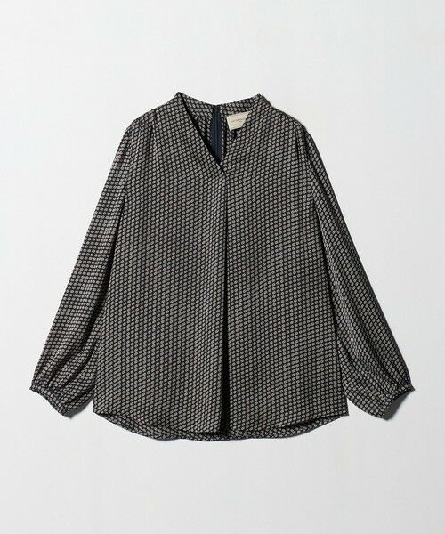 UNITED ARROWS / ユナイテッドアローズ シャツ・ブラウス | バック サテン Vネック ロングスリーブ ブラウス ‐ウォッシャブル‐ | 詳細27