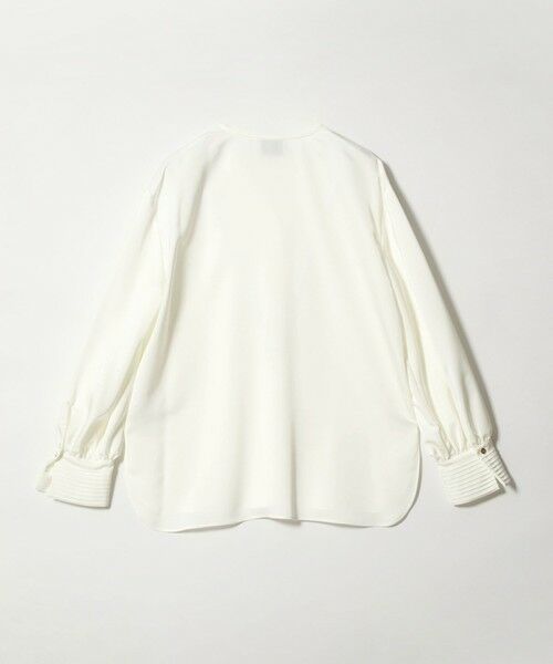 UNITED ARROWS / ユナイテッドアローズ シャツ・ブラウス | サテン Vネック ブラウス ‐ウォッシャブル‐ | 詳細4