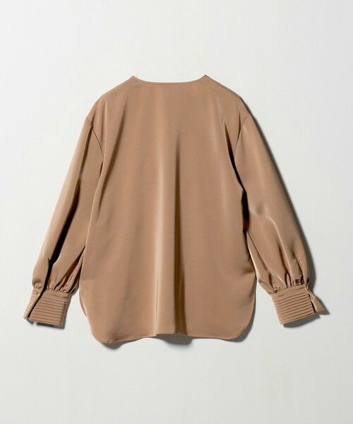 UNITED ARROWS / ユナイテッドアローズ シャツ・ブラウス | サテン Vネック ブラウス ‐ウォッシャブル‐ | 詳細17