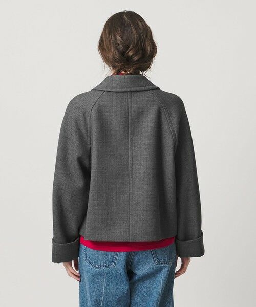 UNITED ARROWS / ユナイテッドアローズ ピーコート | プレーン ショート ジャケット | 詳細20