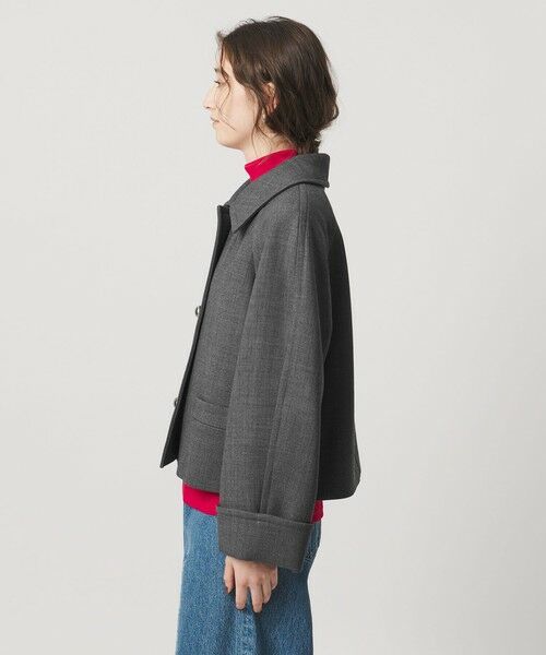 UNITED ARROWS / ユナイテッドアローズ ピーコート | プレーン ショート ジャケット | 詳細19