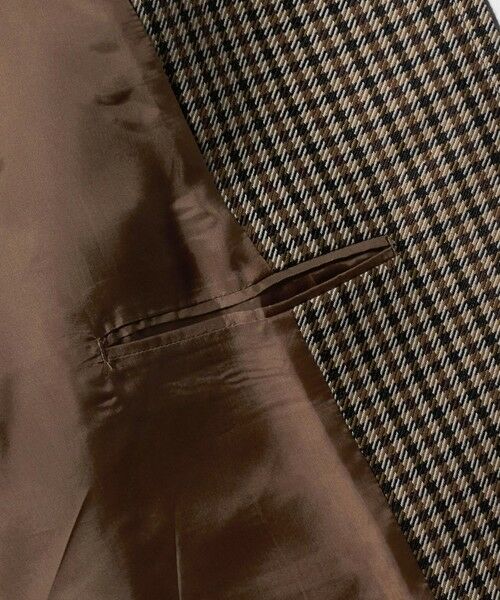 UNITED ARROWS / ユナイテッドアローズ ステンカラーコート | チェック ショート ジャケット | 詳細12