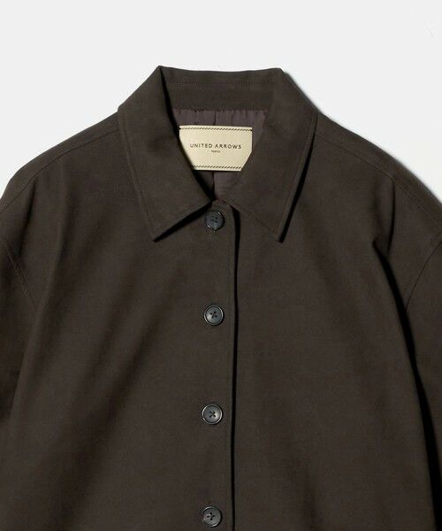 UNITED ARROWS / ユナイテッドアローズ シャツ・ブラウス | スエード ライク シャツ ジャケット | 詳細9