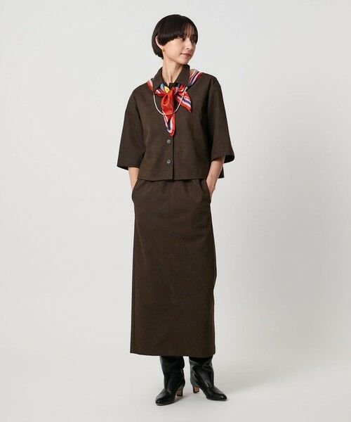 UNITED ARROWS / ユナイテッドアローズ シャツ・ブラウス | スエード ライク シャツ ジャケット | 詳細2