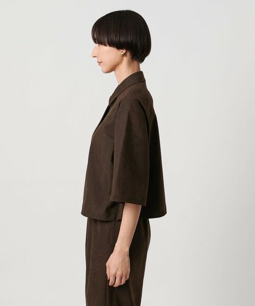 UNITED ARROWS / ユナイテッドアローズ シャツ・ブラウス | スエード ライク シャツ ジャケット | 詳細5