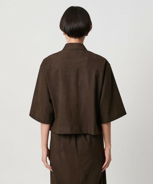 UNITED ARROWS / ユナイテッドアローズ シャツ・ブラウス | スエード ライク シャツ ジャケット | 詳細6