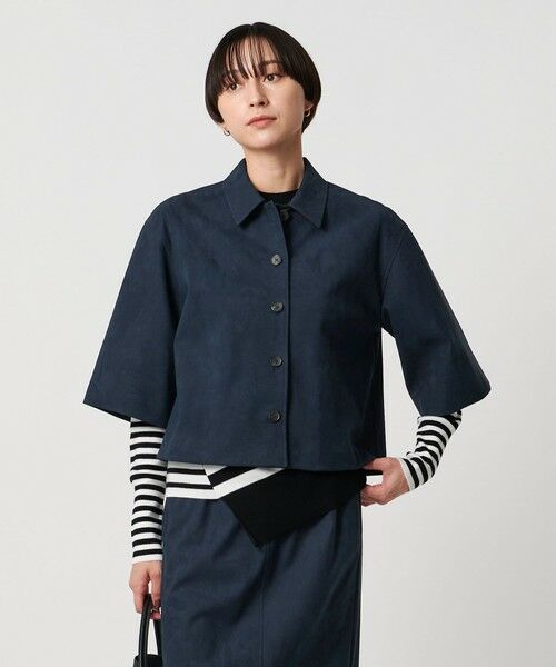 UNITED ARROWS / ユナイテッドアローズ シャツ・ブラウス | スエード ライク シャツ ジャケット | 詳細17
