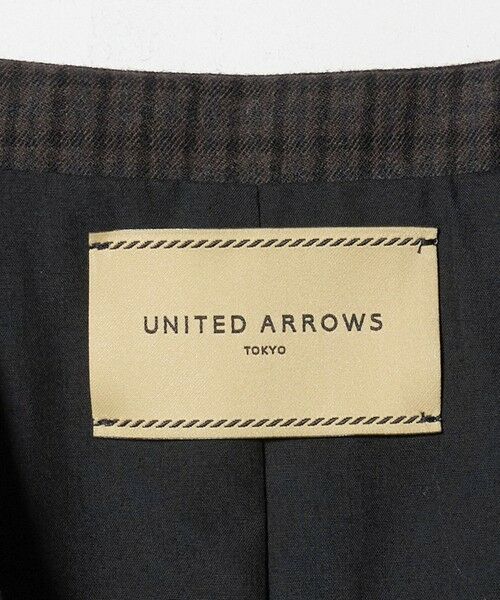 UNITED ARROWS / ユナイテッドアローズ ノーカラージャケット | ガンクラブ チェック ジャケット | 詳細16