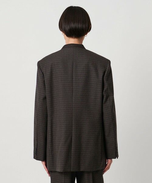 UNITED ARROWS / ユナイテッドアローズ ノーカラージャケット | ガンクラブ チェック ジャケット | 詳細6