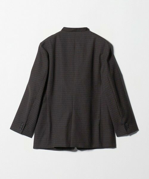 UNITED ARROWS / ユナイテッドアローズ ノーカラージャケット | ガンクラブ チェック ジャケット | 詳細8