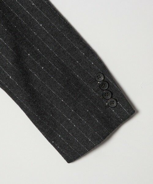 UNITED ARROWS / ユナイテッドアローズ テーラードジャケット | ダブルブレスト ストライプ ジャケット | 詳細12