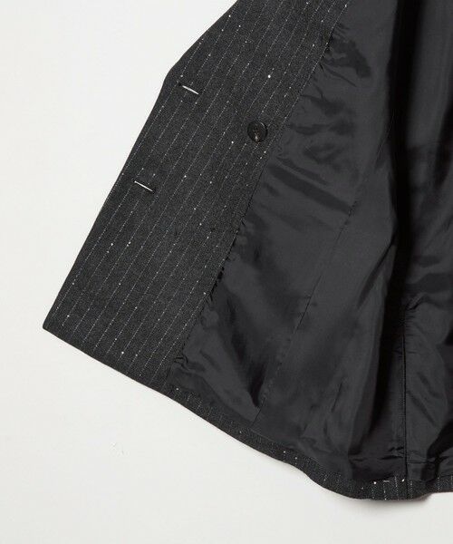 UNITED ARROWS / ユナイテッドアローズ テーラードジャケット | ダブルブレスト ストライプ ジャケット | 詳細16