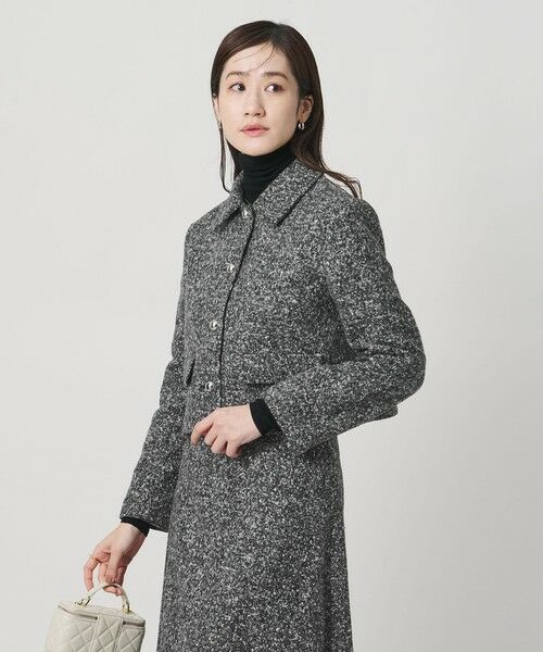 UNITED ARROWS / ユナイテッドアローズ テーラードジャケット | シルクネップ ツイードライク ジャケット | 詳細11