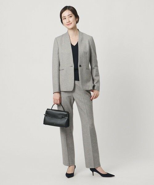 UNITED ARROWS / ユナイテッドアローズ ノーカラージャケット | ツイードライク ノーカラージャケット | 詳細2