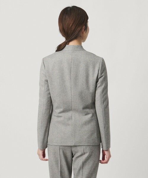 UNITED ARROWS / ユナイテッドアローズ ノーカラージャケット | ツイードライク ノーカラージャケット | 詳細7