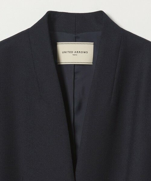 UNITED ARROWS / ユナイテッドアローズ ノーカラージャケット | ツイードライク ノーカラージャケット | 詳細30