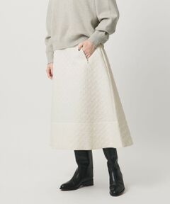 UNITED ARROWS / ユナイテッドアローズ ロング・マキシ丈スカート | ダイヤ キルト フレア スカート