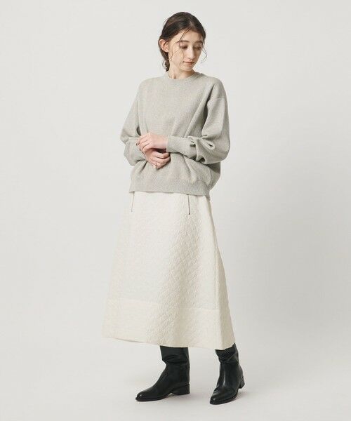 UNITED ARROWS / ユナイテッドアローズ ロング・マキシ丈スカート | ダイヤ キルト フレア スカート | 詳細2