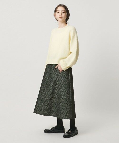 UNITED ARROWS / ユナイテッドアローズ ロング・マキシ丈スカート | ダイヤ キルト フレア スカート | 詳細17