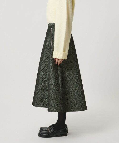 UNITED ARROWS / ユナイテッドアローズ ロング・マキシ丈スカート | ダイヤ キルト フレア スカート | 詳細20