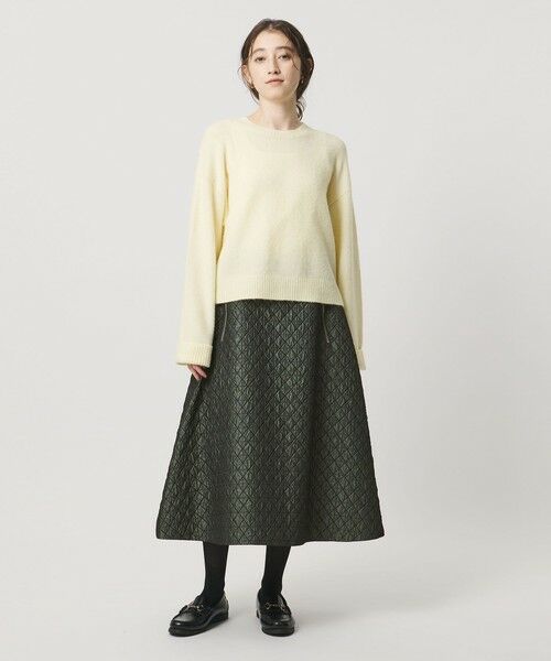 UNITED ARROWS / ユナイテッドアローズ ロング・マキシ丈スカート | ダイヤ キルト フレア スカート | 詳細18