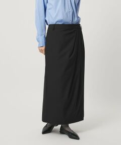 UNITED ARROWS / ユナイテッドアローズ ミニ・ひざ丈スカート | ドレープ アシンメトリー ロング スカート