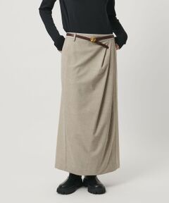 UNITED ARROWS / ユナイテッドアローズ ミニ・ひざ丈スカート | ドレープ アシンメトリー ロング スカート