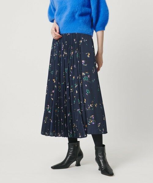 UNITED ARROWS / ユナイテッドアローズ ロング・マキシ丈スカート | フラワー プリント スカート ‐ウォッシャブル‐ | 詳細1