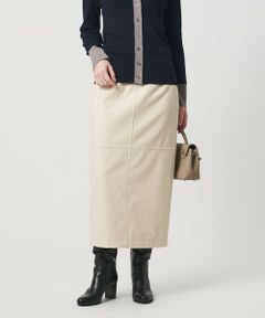 UNITED ARROWS / ユナイテッドアローズ ミニ・ひざ丈スカート | スエードライク タイトスカート ‐ウォッシャブル‐