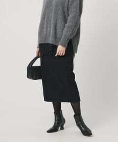 UNITED ARROWS / ユナイテッドアローズ ミニ・ひざ丈スカート | スエードライク タイトスカート ‐ウォッシャブル‐