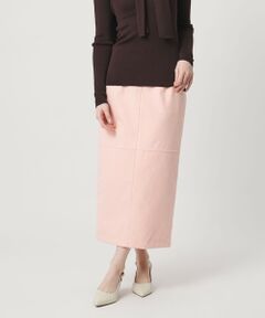 UNITED ARROWS / ユナイテッドアローズ ミニ・ひざ丈スカート | スエードライク タイトスカート ‐ウォッシャブル‐