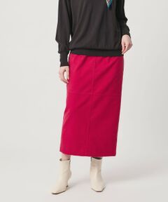 UNITED ARROWS / ユナイテッドアローズ ミニ・ひざ丈スカート | スエードライク タイトスカート ‐ウォッシャブル‐