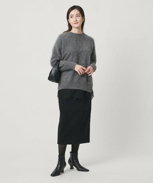 UNITED ARROWS / ユナイテッドアローズ ミニ・ひざ丈スカート | スエードライク タイトスカート ‐ウォッシャブル‐ | 詳細6