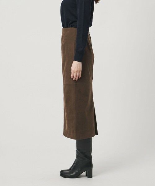 UNITED ARROWS / ユナイテッドアローズ ミニ・ひざ丈スカート | スエードライク タイトスカート ‐ウォッシャブル‐ | 詳細13