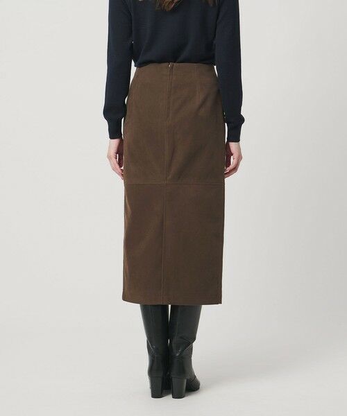 UNITED ARROWS / ユナイテッドアローズ ミニ・ひざ丈スカート | スエードライク タイトスカート ‐ウォッシャブル‐ | 詳細14
