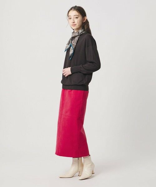 UNITED ARROWS / ユナイテッドアローズ ミニ・ひざ丈スカート | スエードライク タイトスカート ‐ウォッシャブル‐ | 詳細28