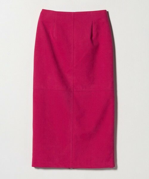 UNITED ARROWS/ユナイテッドアローズ スエードライク タイトスカート ‐ウォッシャブル‐ PINK S(36) UNITED ARROWS/ユナイテッドアローズ スエードライク タイトスカート ‐ウォッシャブル‐ PINK S(36)