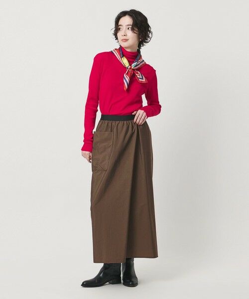 UNITED ARROWS / ユナイテッドアローズ ロング・マキシ丈スカート | MANTECO パッチポケット タイト スカート ‐ウォッシャブル‐ | 詳細10