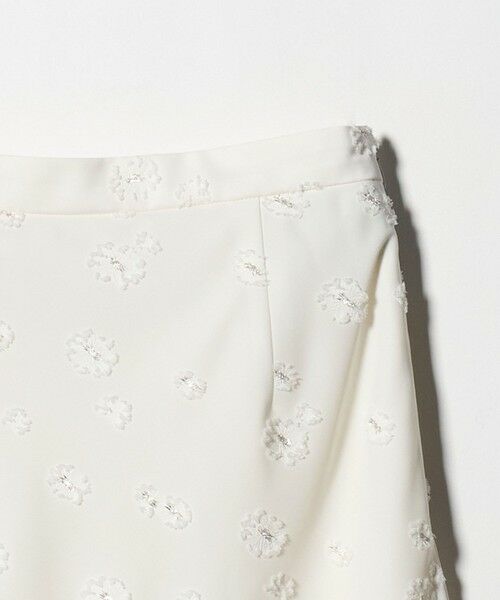 UNITED ARROWS / ユナイテッドアローズ ミニ・ひざ丈スカート | サテン フラワー ジャガード ロングスカート | 詳細5