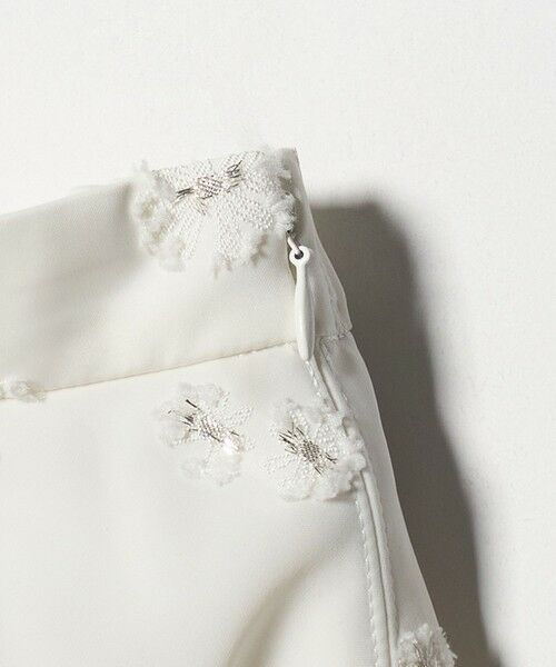 UNITED ARROWS / ユナイテッドアローズ ミニ・ひざ丈スカート | サテン フラワー ジャガード ロングスカート | 詳細6