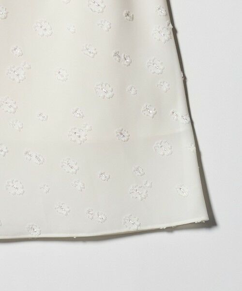 UNITED ARROWS / ユナイテッドアローズ ミニ・ひざ丈スカート | サテン フラワー ジャガード ロングスカート | 詳細8